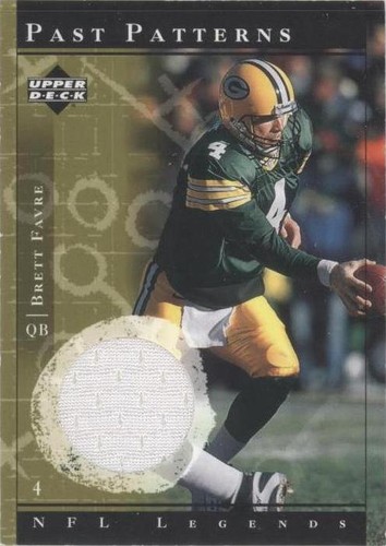 2001 Upper Deck NFL Legends Brett Favre #PP-BF