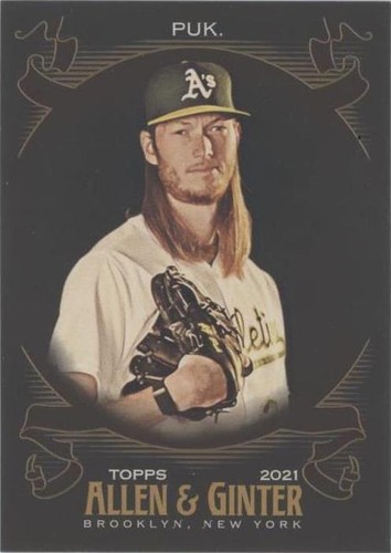 2021 Topps Allen & Ginter's X - A.J. Puk #322