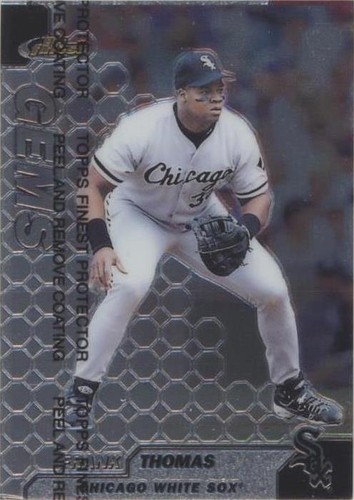 1999 Topps Finest - Frank Thomas #102