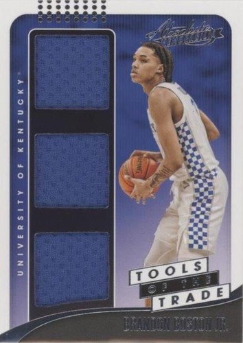 2021-22 Panini Chronicles Draft Picks - Brandon Boston Jr. #ATT-BB