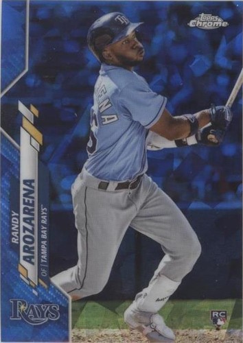 【激レア】RANDY AROZARENA オートサインRCカード Randy Arozarena 2020 Topps Series 1 #229 Rookie RC Signed