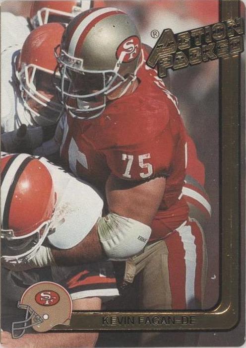 1991 Action Packed Kevin Fagan #242