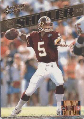 1995 Action Packed Monday Night Football Heath Shuler #34