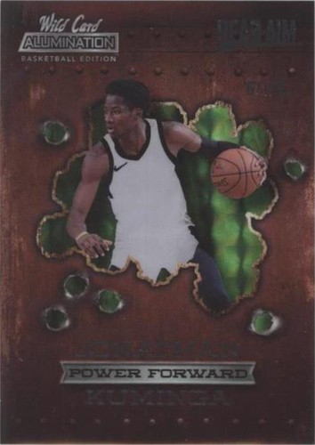 2021-22 Wild Card Alumination - Jonathan Kuminga #ADA-8