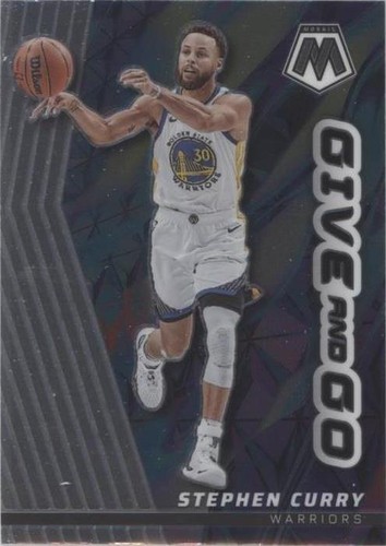 2022-23 Panini Mosaic Stephen Curry Give and Go #11 Golden