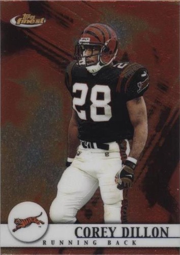 2001 Topps Finest Corey Dillon #50