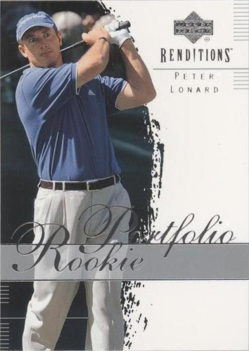2003 Upper Deck Renditions - Peter Lonard #13