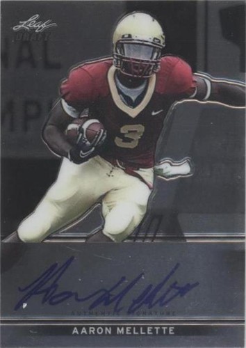 2013 Leaf Metal Draft Aaron Mellette #BA-AM2