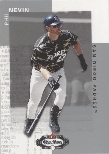 2002 Fleer Box Score - Phil Nevin #95