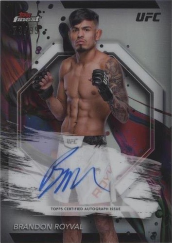2024 Topps Finest UFC - Brandon Royval #FA-BRL