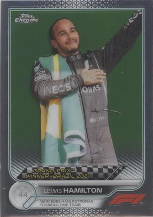 2022 Topps Chrome Formula 1 - Lewis Hamilton #169
