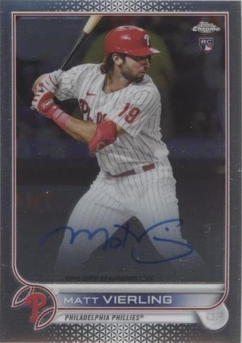 2022 Topps Chrome - Matt Vierling #RA-MV