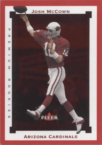 2002 Fleer Premium Josh McCown #SR163