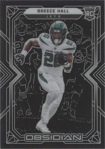 2022 Panini Obsidian Breece Hall #107
