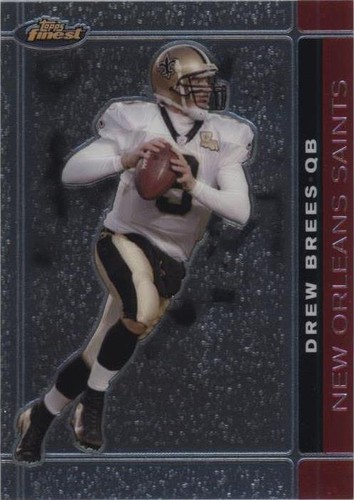 2007 Topps Finest Drew Brees #2