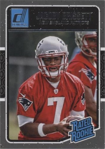 2016 Donruss Jacoby Brissett #370