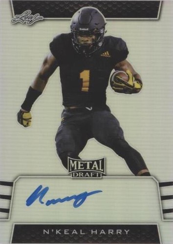 2019 Leaf Metal Draft N'Keal Harry #BA-NKH