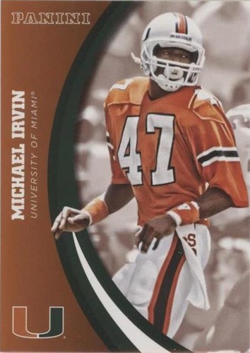 2015 Panini Miami Hurricanes Michael Irvin #49