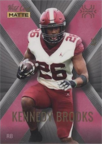 2022 Wild Card MATTE Kennedy Brooks #MXP-31