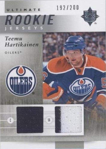 2011-12 Ultimate Collection - Teemu Hartikainen #URJ-TH