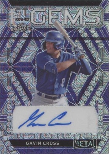 2022 Leaf Metal - Gavin Cross #RG-GC1
