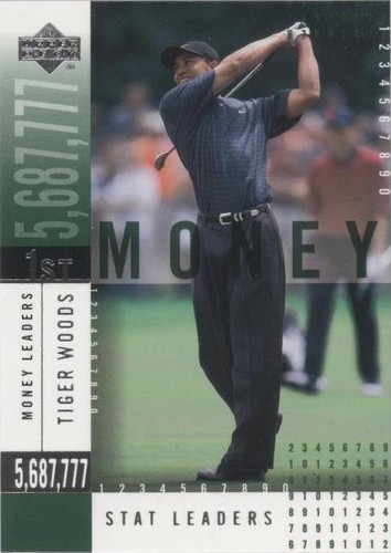 Tiger Woods 2002 Bobblehead #/500 Upper Deck Kit Young Hawaii