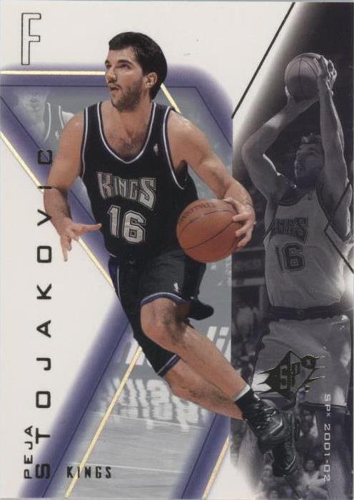 2001-02 SPx - Peja Stojakovic #74
