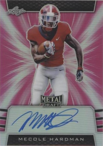 2019 Leaf Metal Draft Mecole Hardman Jr. #BA-MH1