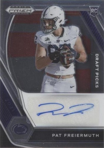 2021 Panini Prizm Draft Picks Pat Freiermuth #DPA-PAT