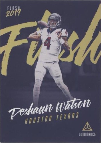 2019 Panini Luminance Deshaun Watson #F6