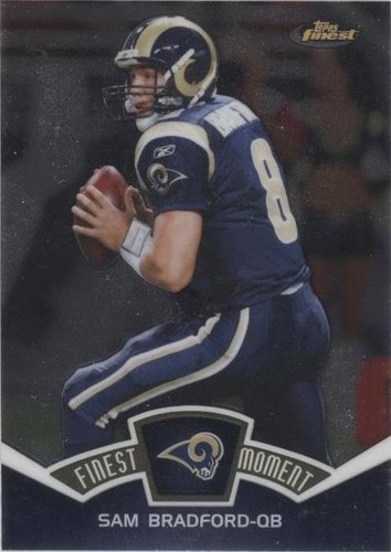 2012 Topps Finest Sam Bradford #FM-SB
