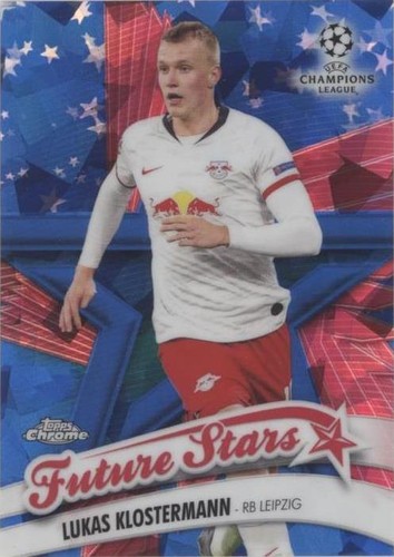 2019-20 Topps Chrome UCL Sapphire Edition Lukas Klostermann #FS-LK