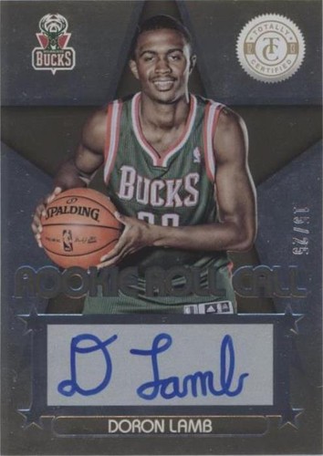 2012-13 Totally Certified - Doron Lamb #87