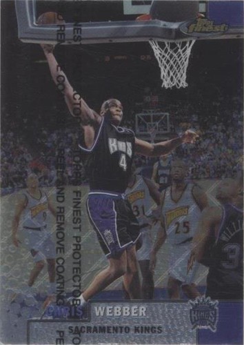 1999-00 Topps Finest - Chris Webber #172
