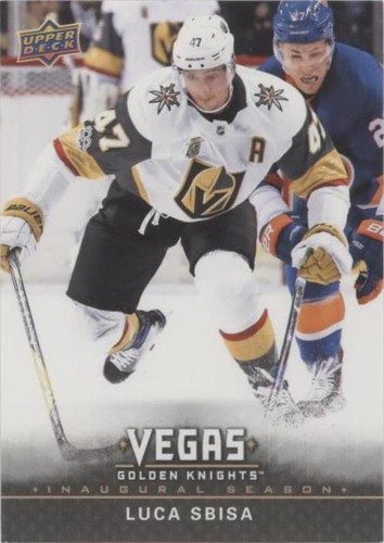 2017-18 Upper Deck Vegas Golden Knights - Luca Sbisa #11
