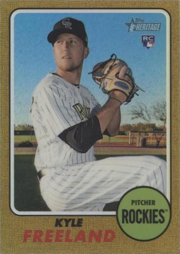 2017 Topps Heritage High Number - Kyle Freeland #THC-666