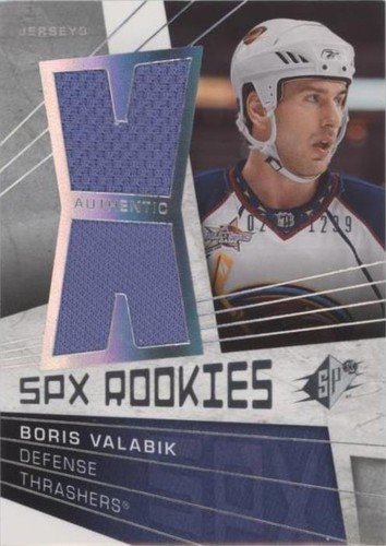 2008-09 SPx - Boris Valabik #148