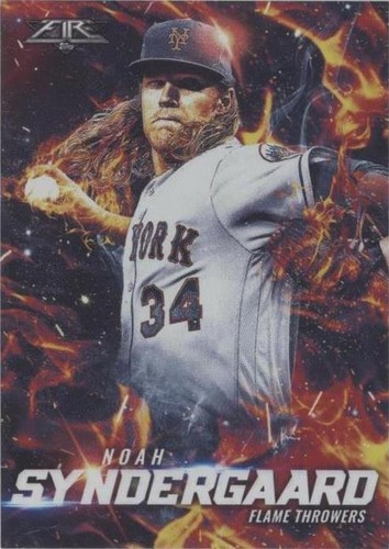 2017 Topps Fire - Noah Syndergaard #FT-8