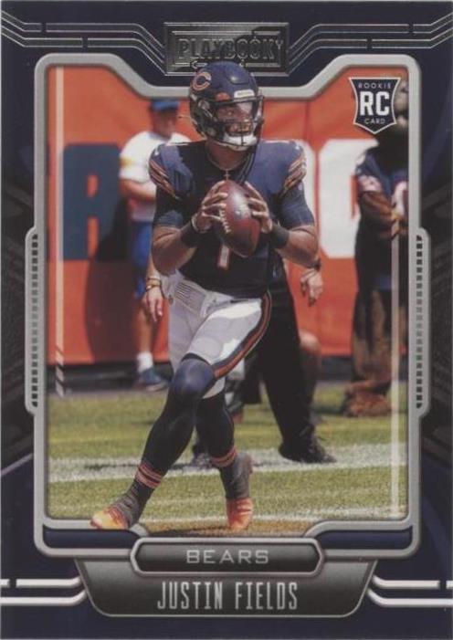 2021 Panini Playbook Justin Fields #108