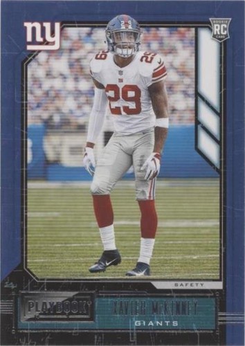 2020 Panini Playbook Xavier McKinney #152