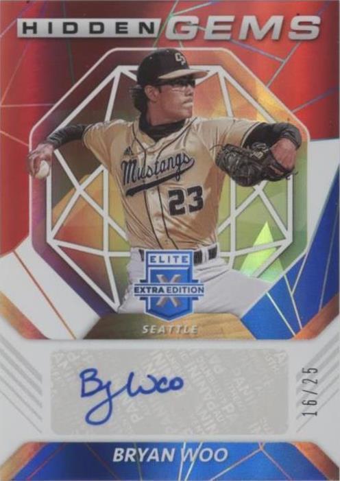 2021 Panini Elite Extra Edition - Bryan Woo #HG-BW