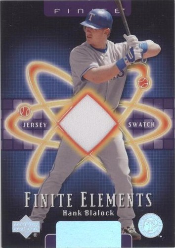 2003 Upper Deck Finite - Hank Blalock #FE-HB