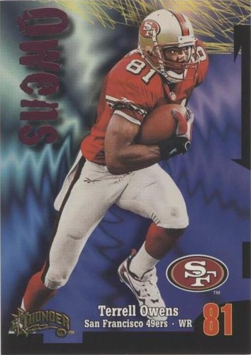 1998 Skybox Thunder Terrell Owens #168