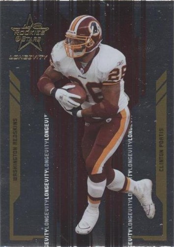 2005 Leaf Rookies & Stars Longevity Clinton Portis #94