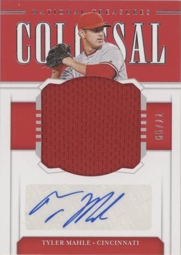 2020 Panini National Treasures - Tyler Mahle #CMS-TM