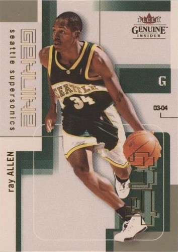 2003-04 Fleer Genuine Insider - Ray Allen #62
