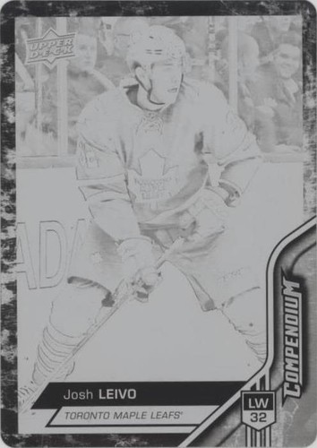2016-17 Upper Deck Compendium - Josh Leivo #540