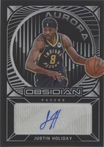 2020-21 Panini Obsidian - Justin Holiday #AU-JHL