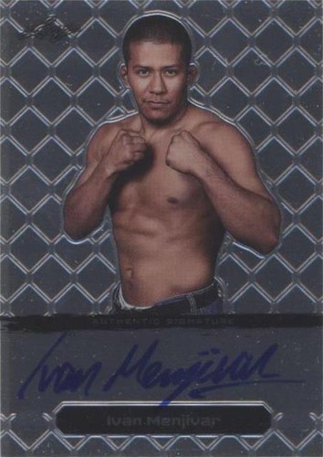 2011 Leaf Metal MMA - Ivan Menjivar #BA-IM-1