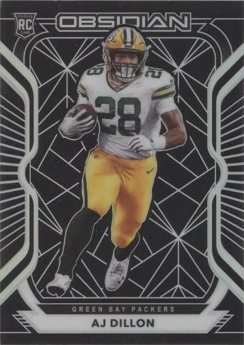 2020 Panini Obsidian A. J. Dillon #126